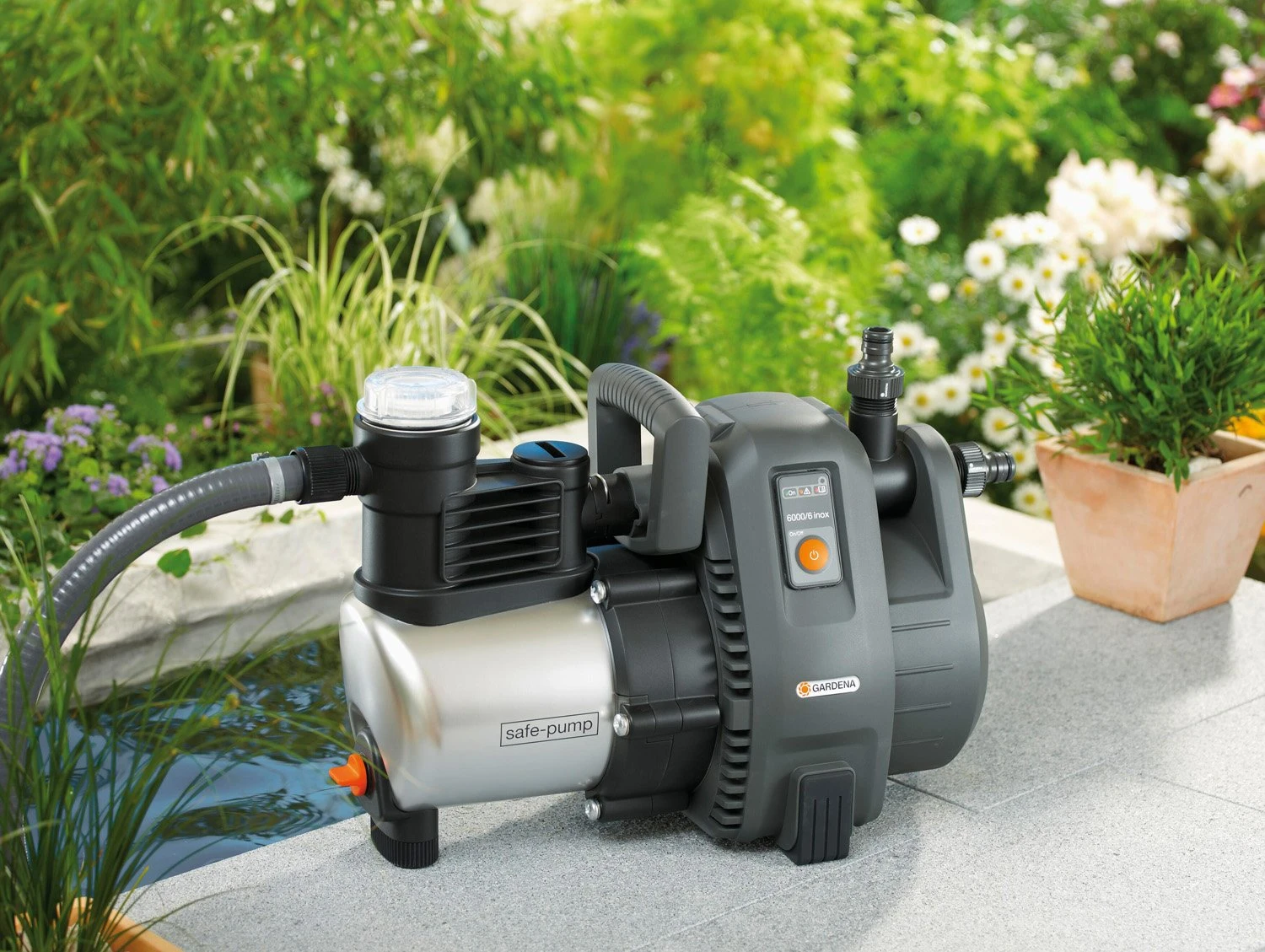 GARDENA Premium Besproeiingspomp 6000/6 Inox 5 GARDENA Premium Besproeiingspomp 6000/6 Inox - Afbeelding 3