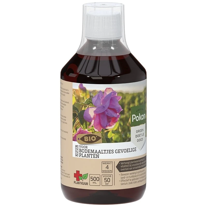 Pokon Bio Plantkuur Bodemaaltjes Gevoelige Planten Concentraat 500ml 4 Pokon Bio Plantkuur Bodemaaltjes Gevoelige Planten Concentraat 500ml - Afbeelding 2