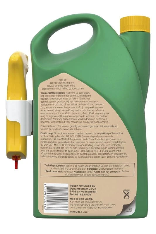 Pokon Tegen Onkruid Spray 3L 4 Pokon Tegen Onkruid Spray 3L - Afbeelding 2