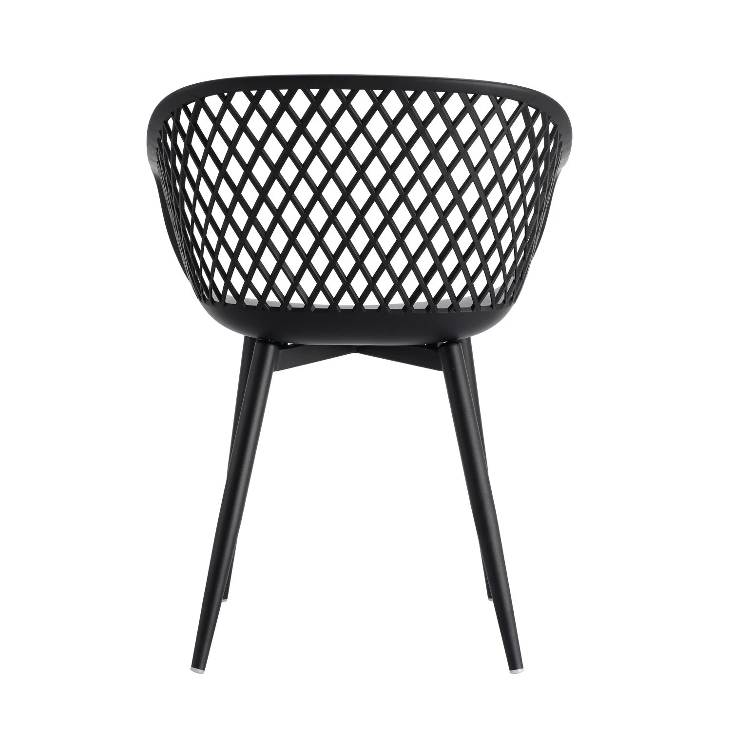 Tuinstoel WEBBING Zwart 6 Tuinstoel WEBBING Zwart - Afbeelding 4